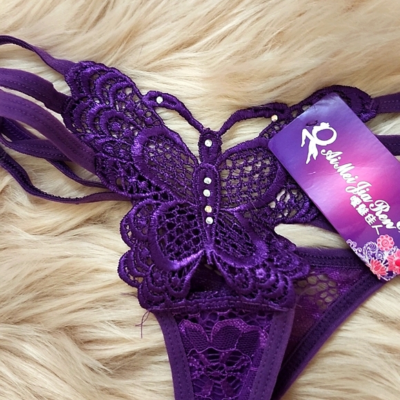 Brand New 2CT BUNDLE AI MEI JIA REN Thong Panty-O/S - Picture 4 of 4